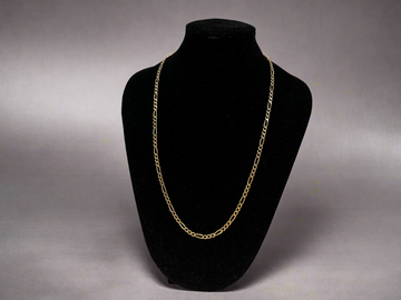 9ct Gold Figaro Necklace