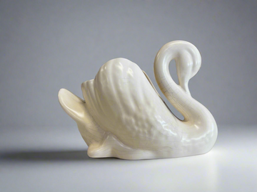 Crown Lynn Porcelain Baby Swan White