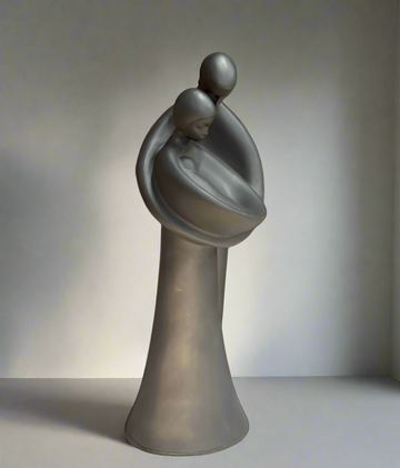 Royal Doulton 'Family' Figurine in Black Basalt HN2721