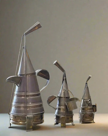 Kenyan Coffee Pot (Set of 3) Industry Vintage