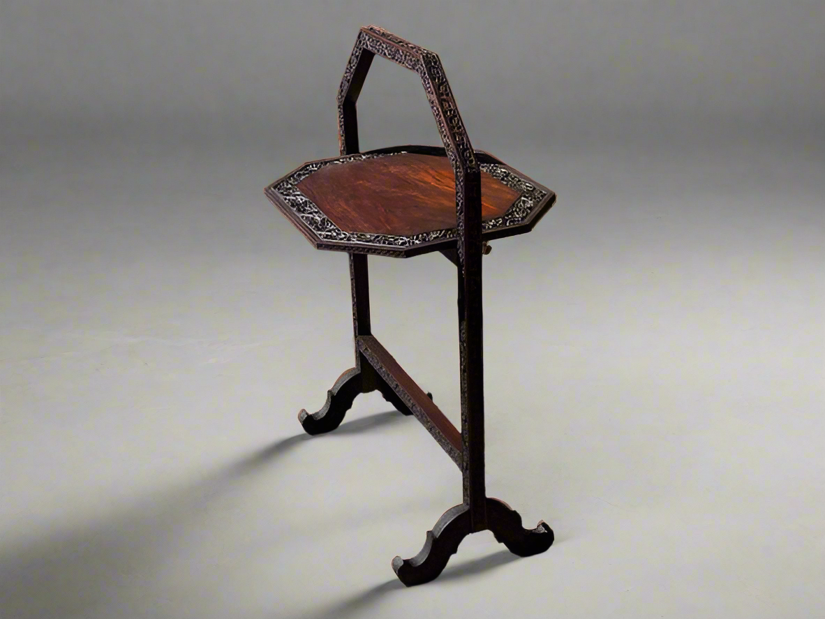 Anglo Indian Antique Foldable Table