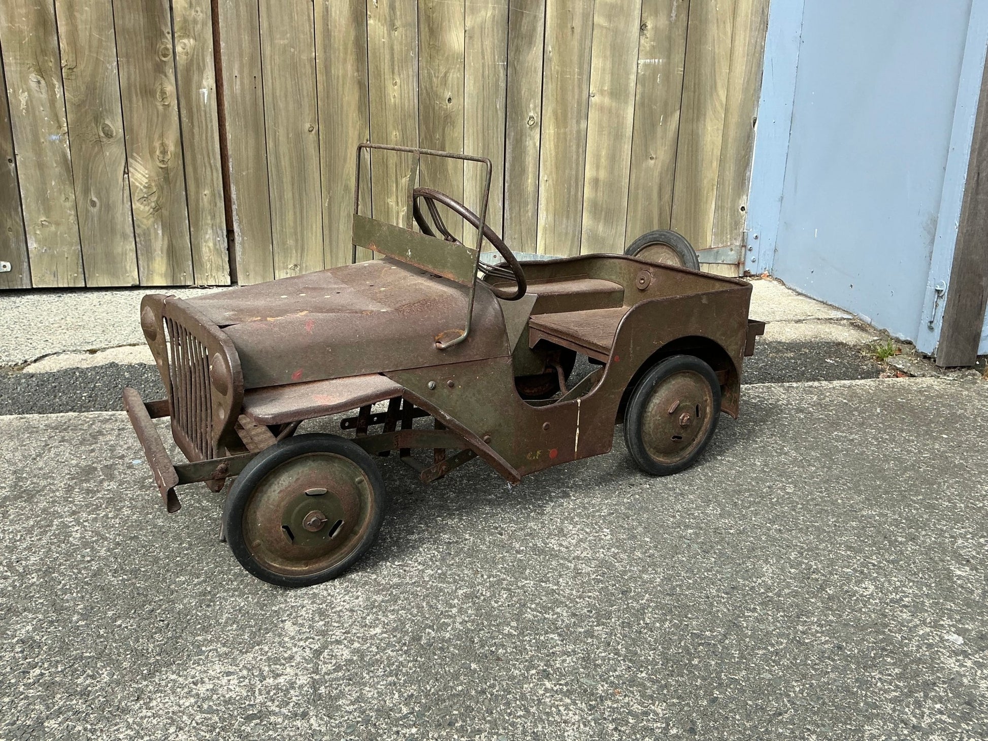 1950s Vintage Toy Pedal Car - Industry Vintage