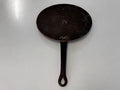 19th Century Antique French Copper Flat Lid with Wrought Iron Handle - Industry Vintage