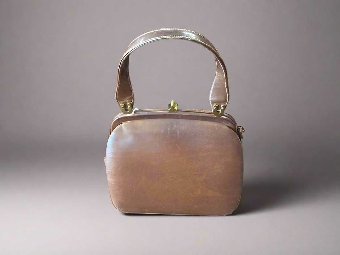 Vintage Crocodile Leather Handbag