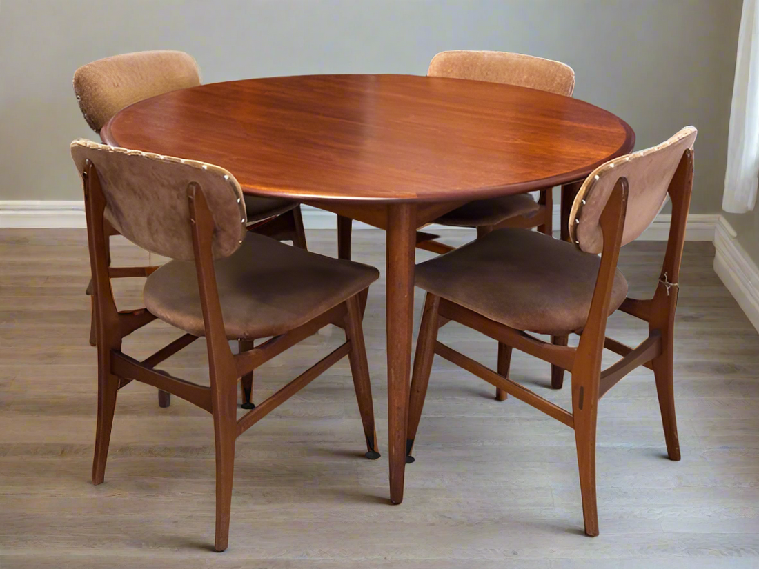 Airest Round Teak Dining Table