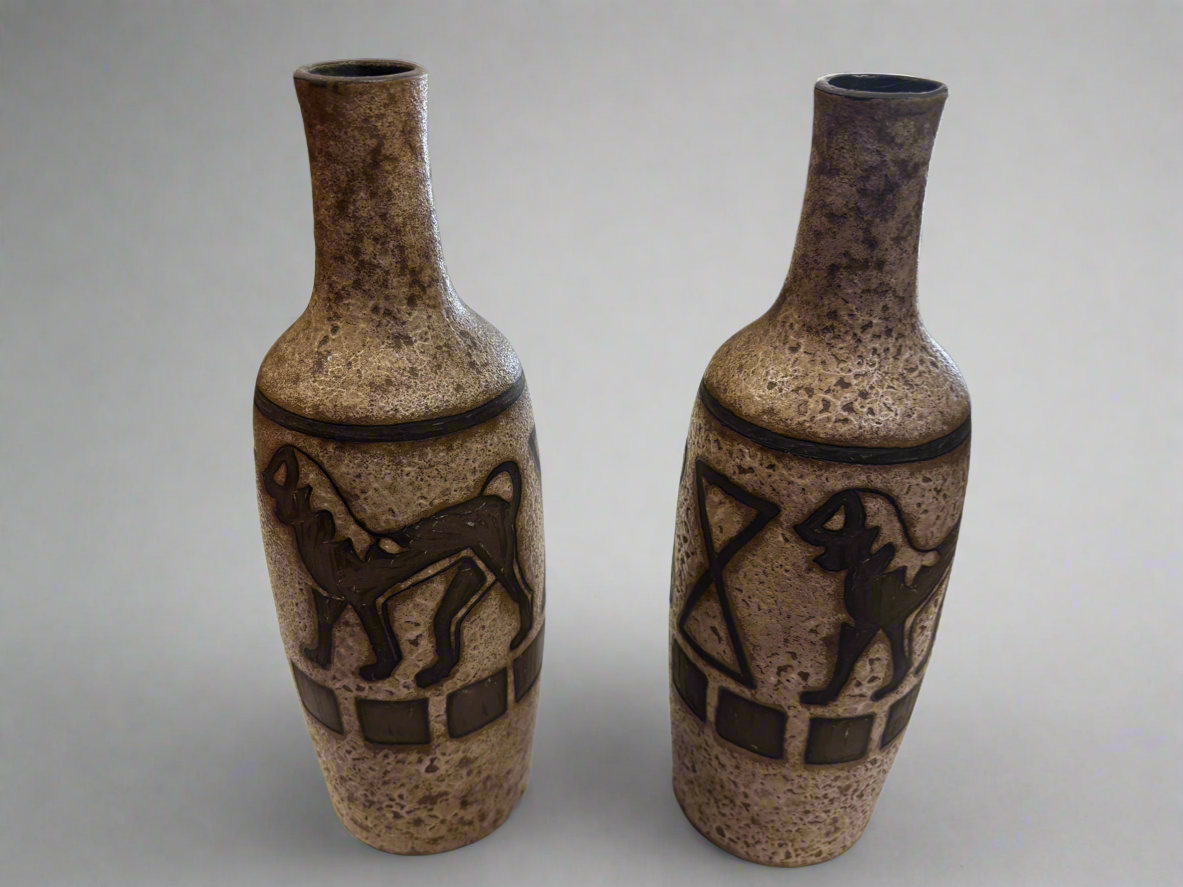 Ceramano Agina by Hans Welling, West Germany Vases