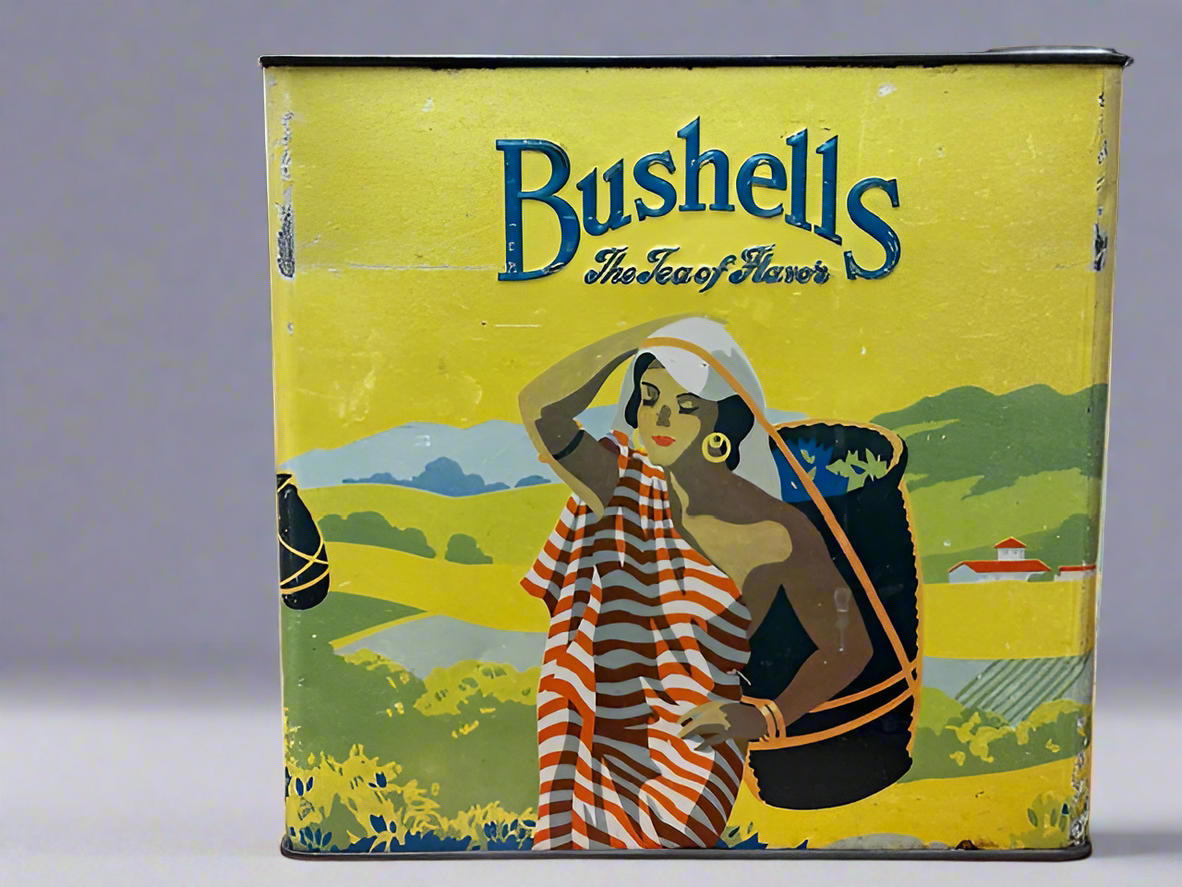 Rare 1920’s Bushells Tin