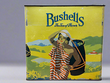 Rare 1920’s Bushells Tin