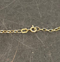 9ct Gold Belcher Cable Necklace - Industry Vintage
