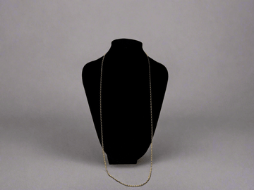 9ct Gold Belcher Cable Necklace - Industry Vintage