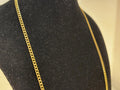 9ct Gold Link Necklace - Industry Vintage