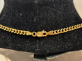 9ct Gold Link Necklace - Industry Vintage