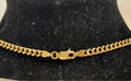9ct Gold Link Necklace - Industry Vintage