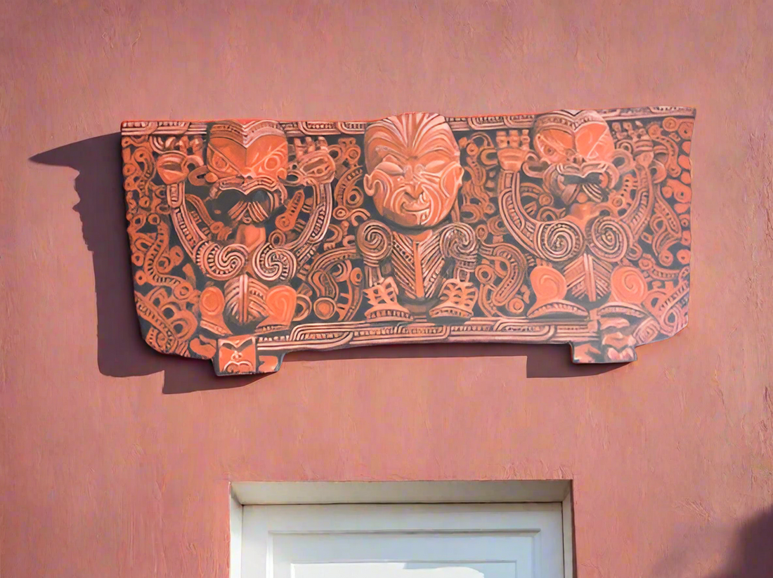 Marae painting Māori Carving