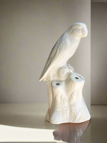 Crown Lynn Parrot Posy Vase Crown Lynn