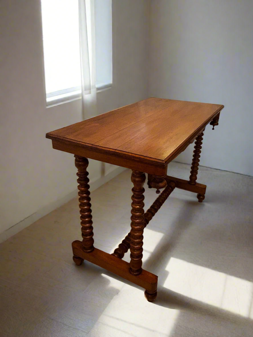 Victorian Bobbin Styled Rimu Table