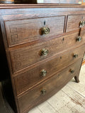 Regency Antique Vintage Chest of  Drawers Circa 1800s Industry Vintage