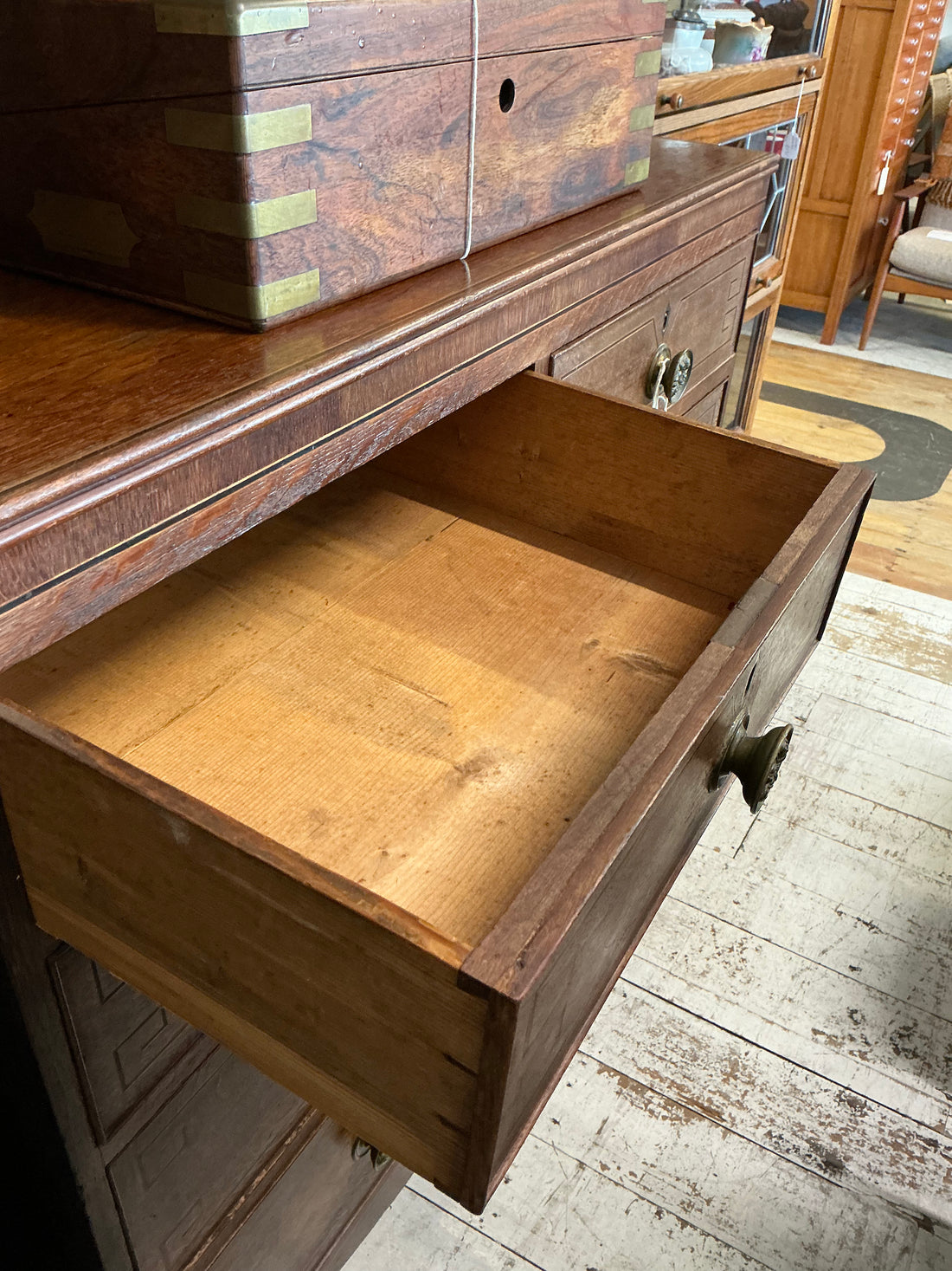 Regency Chest of Drawers Circa 1800s - Industry Vintage