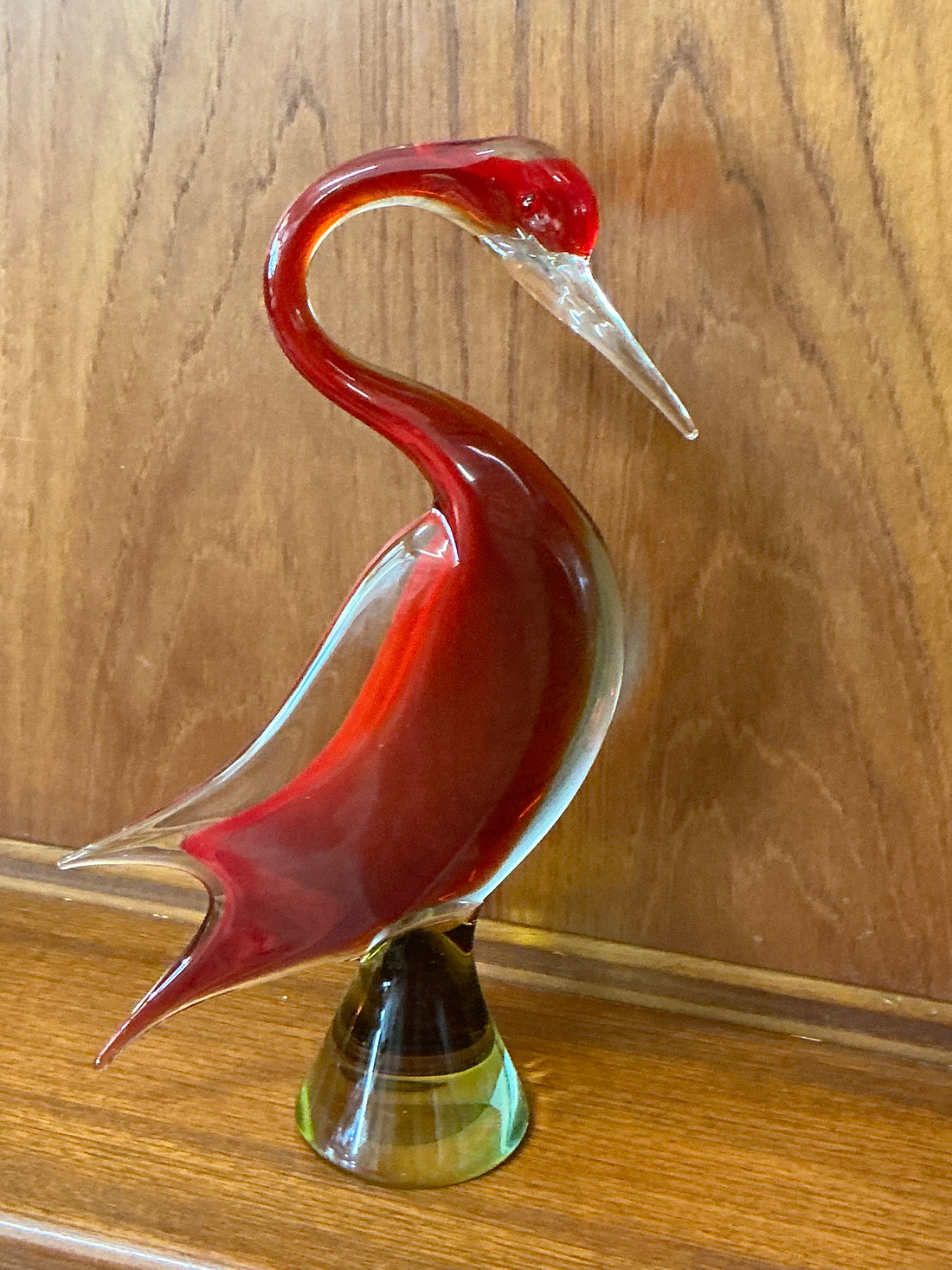 Large Seguso Vetri d’Arte Bird Murano Glass - Industry Vintage