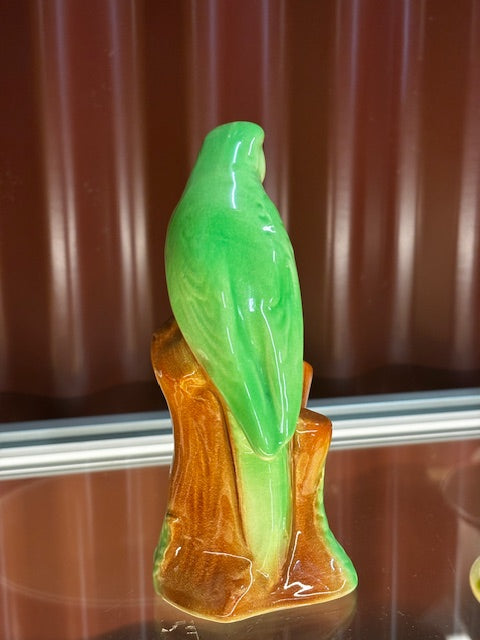 Crown Lynn Coloured  Parrot Posy Vase Crown Lynn