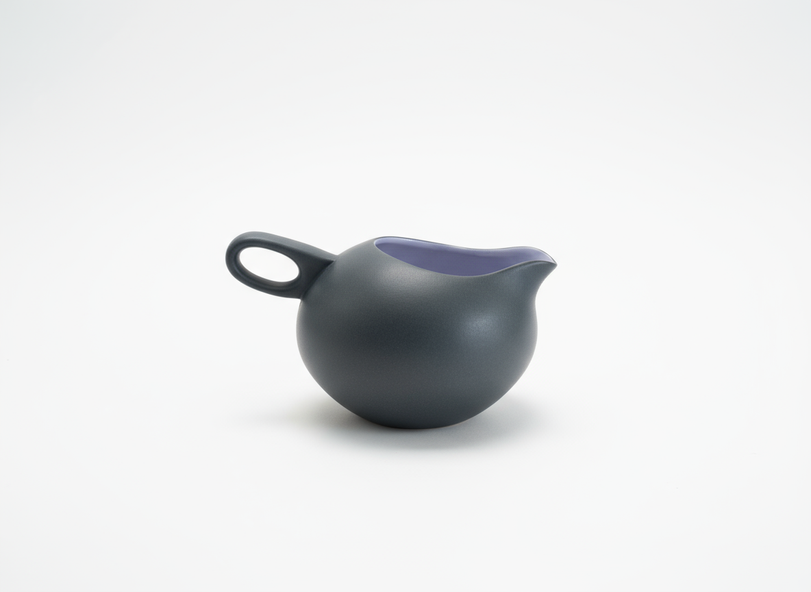 Rare Crown Lynn Eyebrow-handle Jug by Dorothy Thorpe