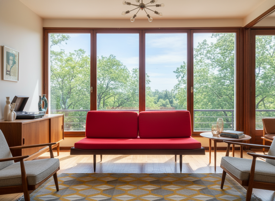 Mid Century Design Day Bed Sofa