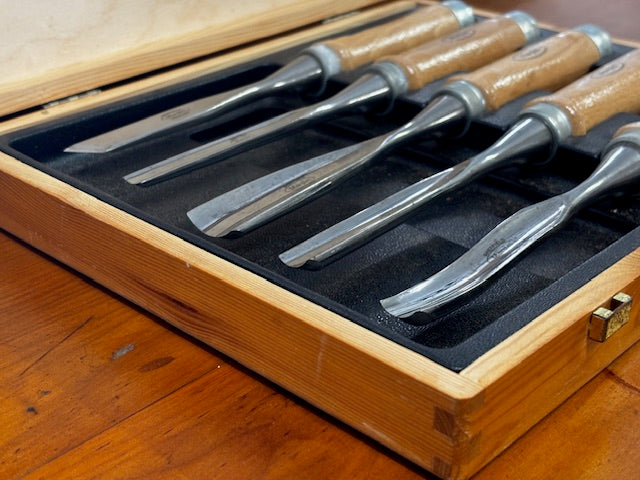 Vintage Marples Chisel Set in Original Box