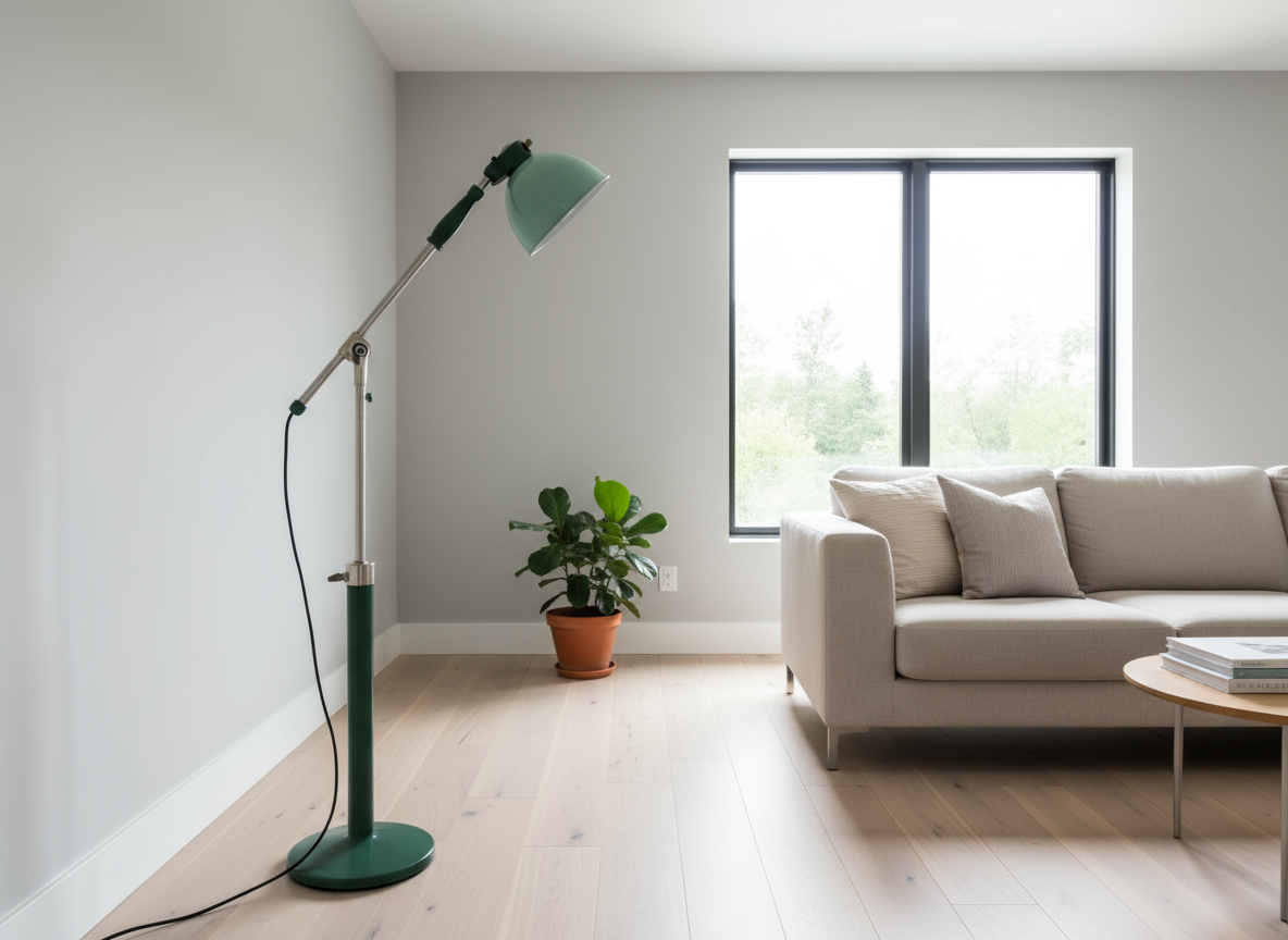 Hayman Industrial Floor Lamp Hayman