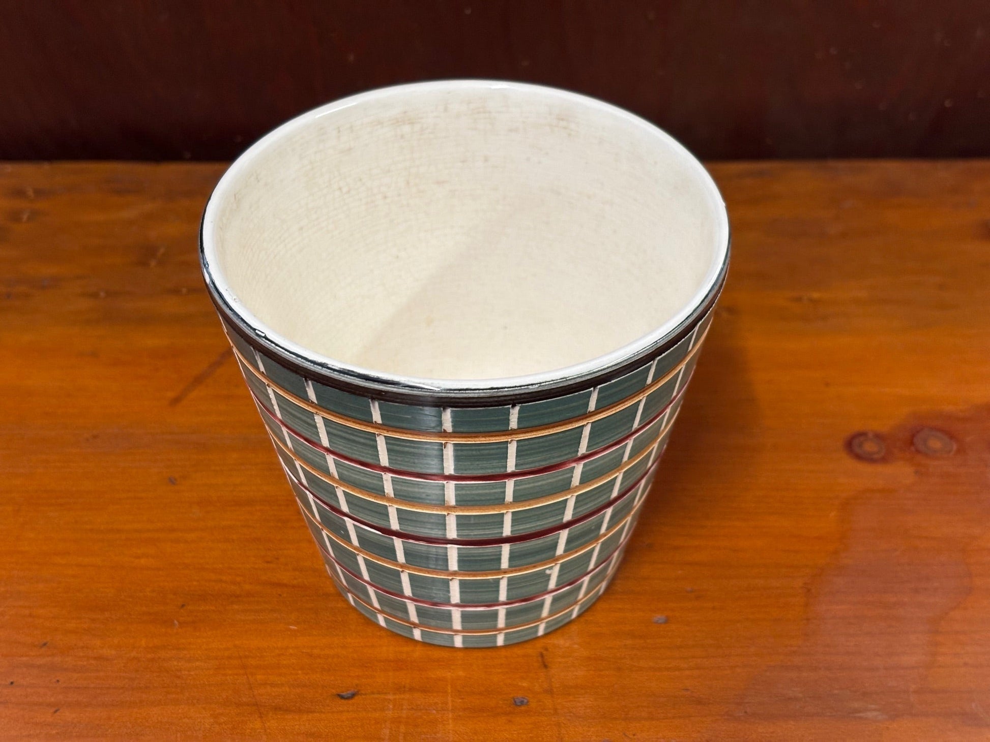 Crown Lynn Vase by Daniel Steenstra Crown Lynn