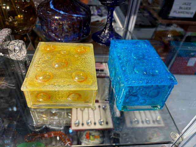 David Chevin Handcrafted Jewellery Box Yellow David Chevin