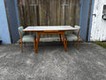 Extendable Oak Dining Table 1950’s Oak Dining Table