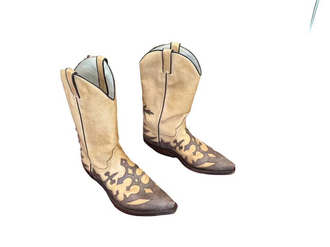 Tony Mora Handcrafted Cowboy Boots size 41 Tony Mora