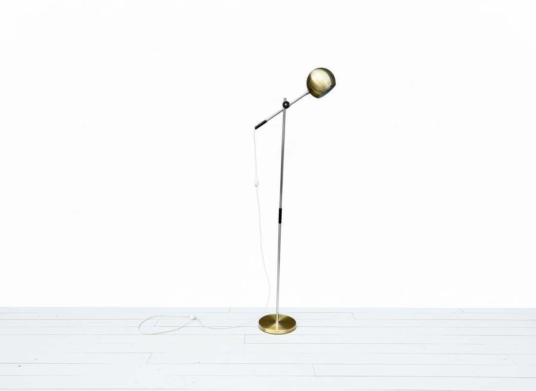 Mid century eye ball floor lamp 