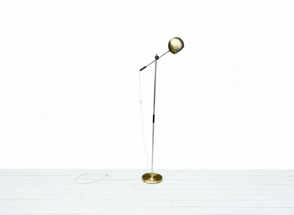 Mid century eye ball floor lamp 