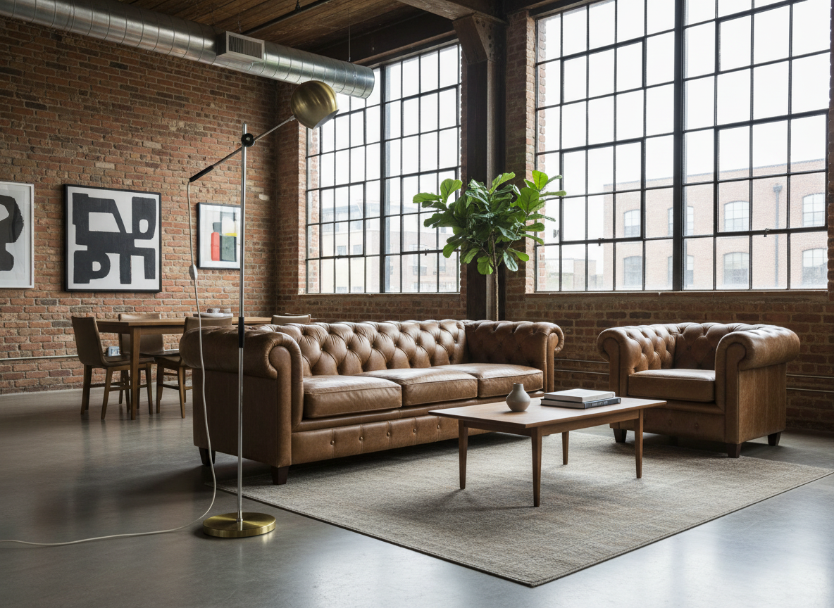 Mid century eyeball floor lamp