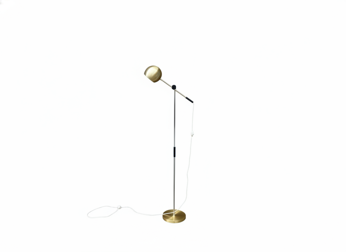 Mid century eye ball floor lamp 