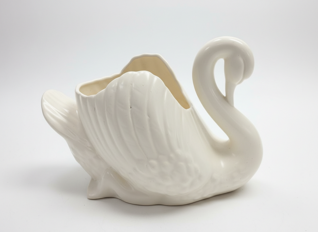 Crown Lynn Large White Swan