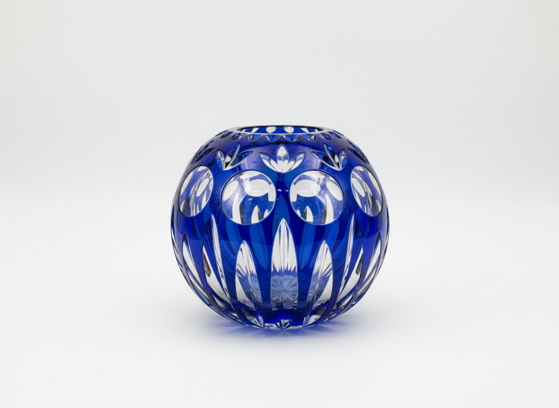 Vintage bamberg crystal vase