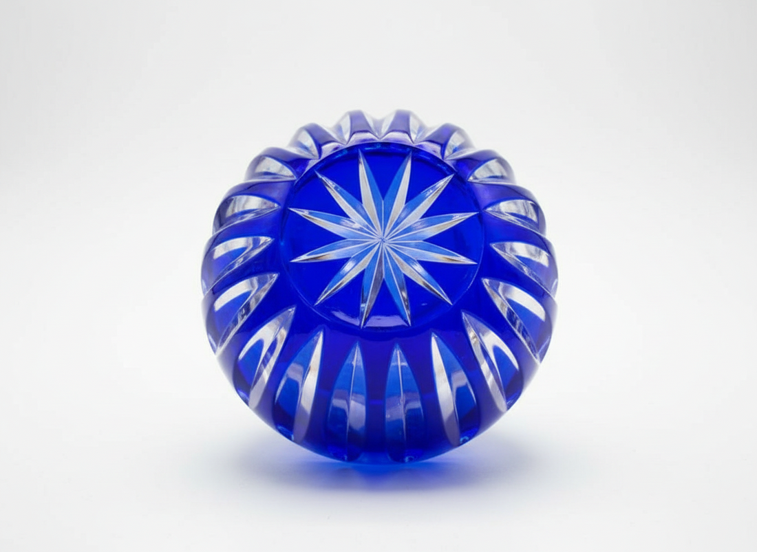 Vintage bamberg crystal vase