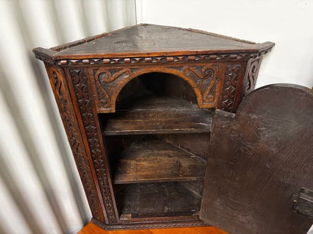 Antique Corner Unit Antiques