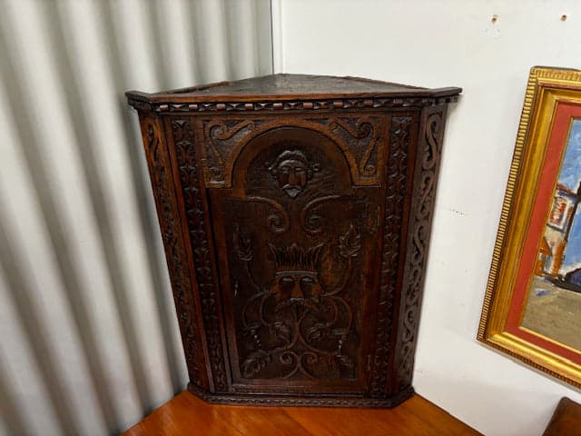 Antique Corner Unit Antiques
