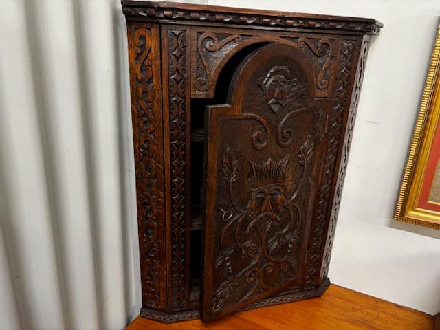 Antique Corner Unit Antiques