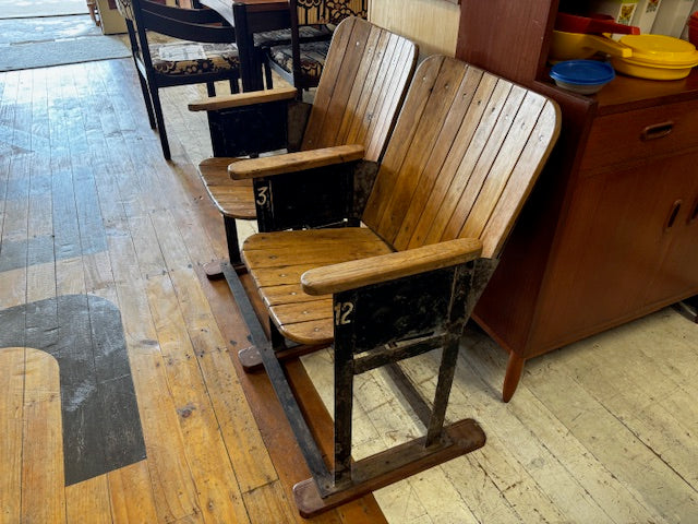 Vintage Indian Cinema Seats circa 1930