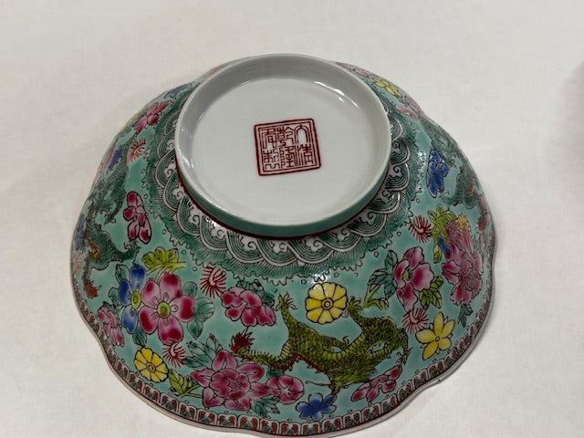 Chinese Eggshell Porcelain Bowl Large