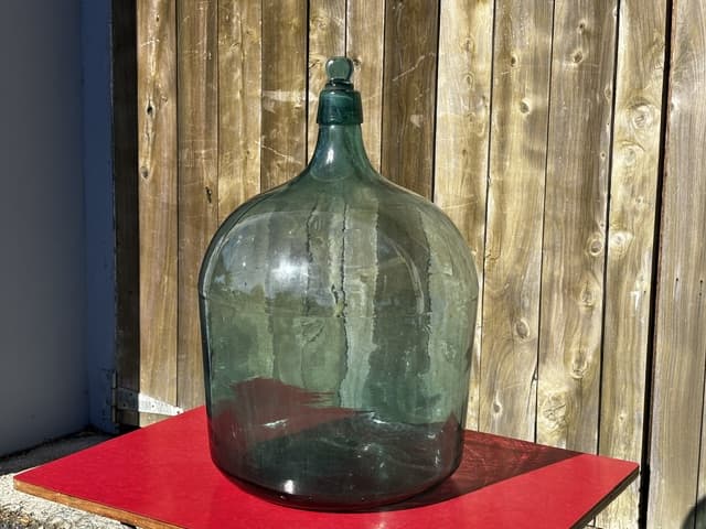 Carboy or Demijohn Aqua Blue Bottle