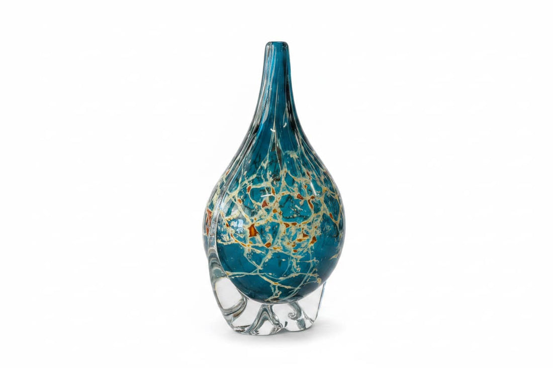 MDina Art Glass Vase by Michael Harris Art Glass