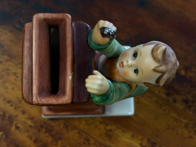 Vintage "Little Thrifty" Porcelain Coin Bank by Goebel