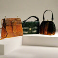 Vintage Crocodile & Alligator Leather Handbags Industry Vintage