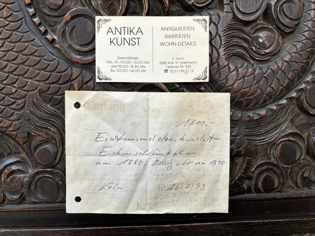Antique Blackforest Cabinet or Spice Cupboard - Industry Vintage