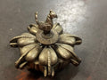 Antique Brass/Bronze Kum Kum box - Industry Vintage